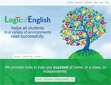 Tablet Screenshot of logicofenglish.com